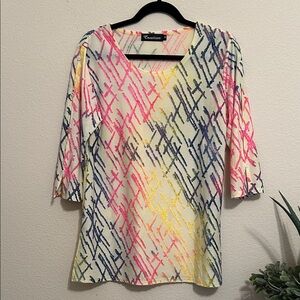 Creation
Women's Vibrant Crisscross Blouse